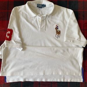 MENS POLO BY RALPH LAUREN BIG PONY POLO SHIRT